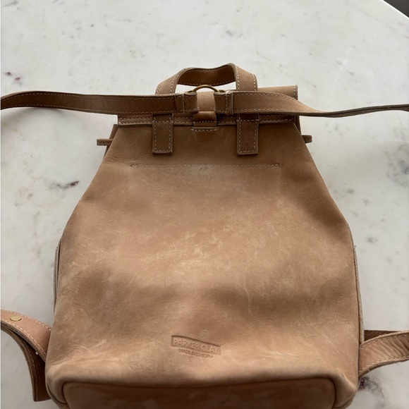 Parker Clay Abby Leather Backpack, sand (no longer available in this color) - Picture 4 of 8